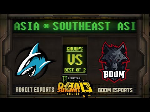 Adroit vs BOOM Game 2 - Monster Energy Dota Summit 13 Online SEA: Groups w/ MLP & johnxfire