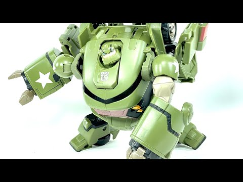 Transformers Animated Voyager Class Bulkhead Chefatron Throwback Review