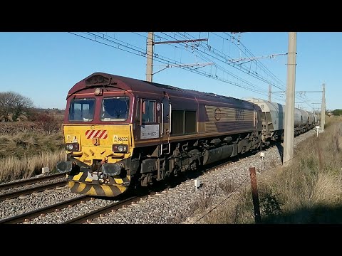 Class 66222 sur un céréaliers et quelques classique le 07/01/2019