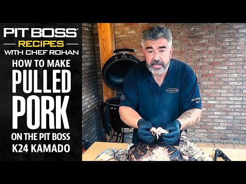 Come fare il pull pork sul Pit Boss K24 Kamado | Pit Boss Grills Ricette