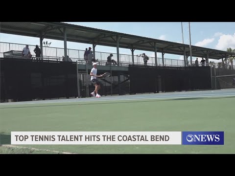 Top tennis talent hits the Coastal Bend