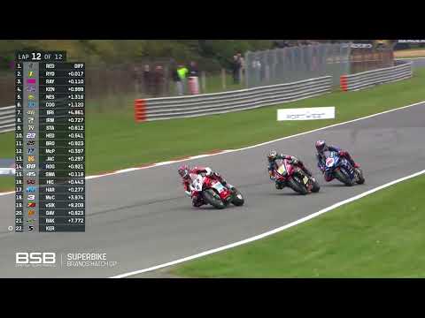2025 Bennetts British Superbikes: Last two laps of Race 2 at the season finale at Brands Hatch