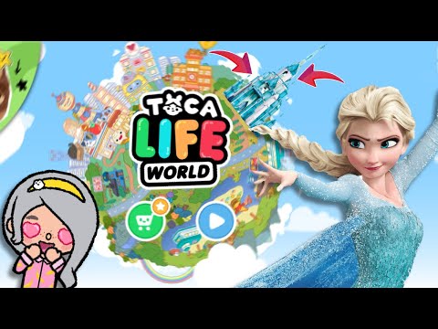 New location in Toca Boka / Elsa's castle improvement / Toca life world