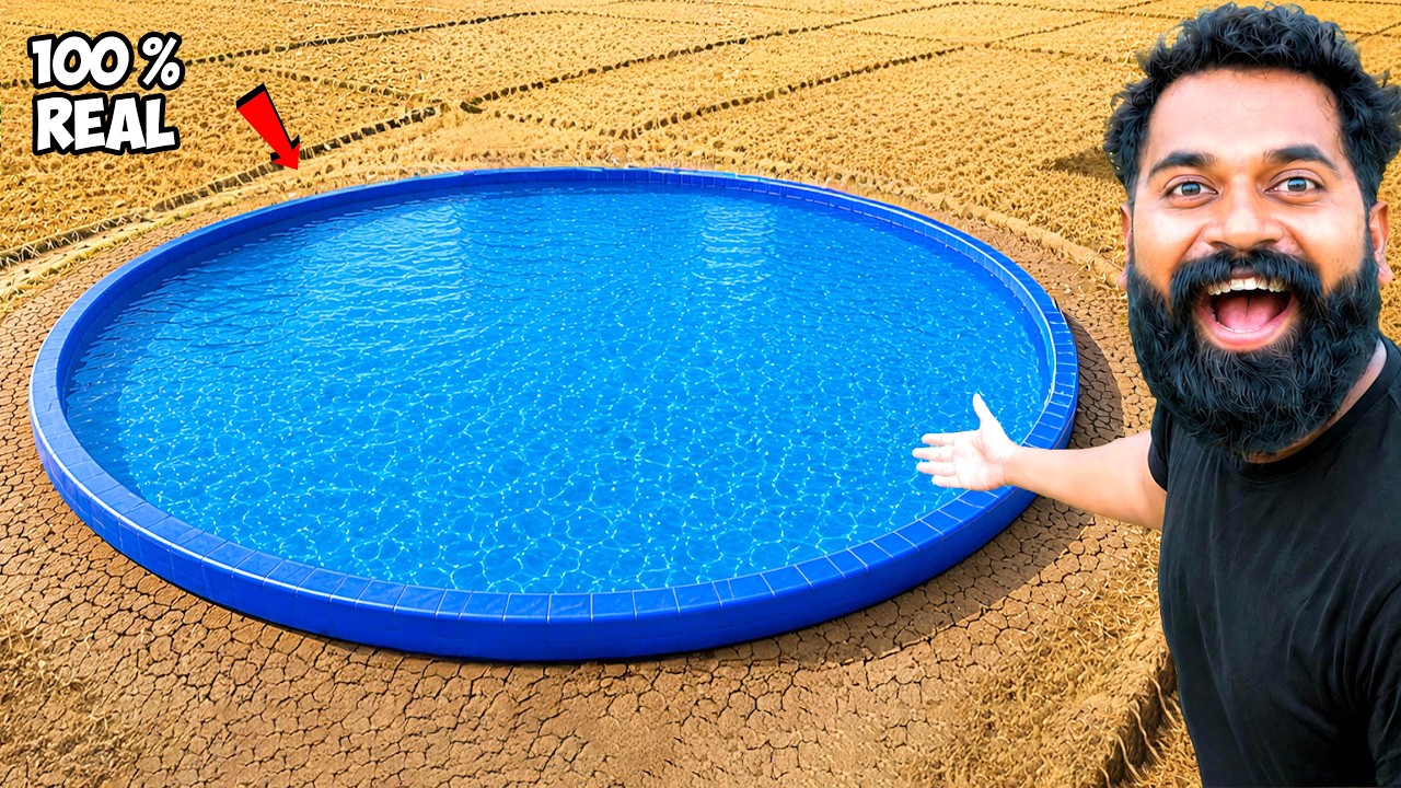 We Built The BIGGEST Swimming Pool In Our Village! 🏊 | Part 1 | M4 Tech |