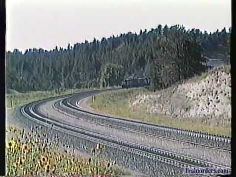 Classic Railroad Series 301 - BN on Crawford Hill Summer 1991