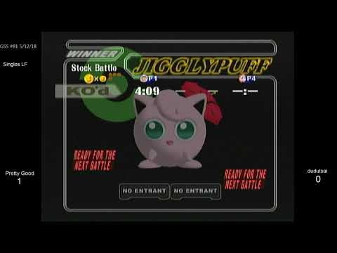 GSS 81 SSBM - Pretty Good (Ice Climbers) vs. dudutsai (Jigglypuff) - Melee LF