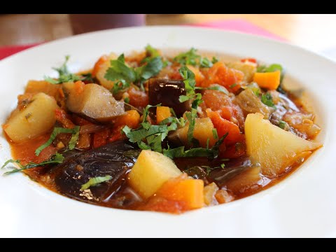 Закинь все овощи в кастрюлю и АДЖАПСАНДАЛИ готово! СУПЕР ПРОСТО! აჯაფსანდალი!