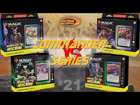 SpielRaum Commander Series 21 - March of the Machine Decks - Game 1 [DE]