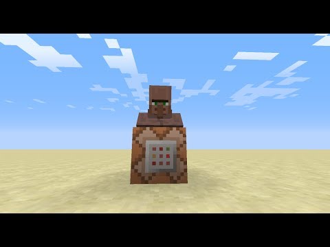 Minecraft 1.8 : Personalizar aldeanos ( Personalizar tradeos , cambiar nombre ... )