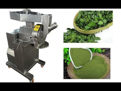 Moringa Leaf Powder Mill Grinder