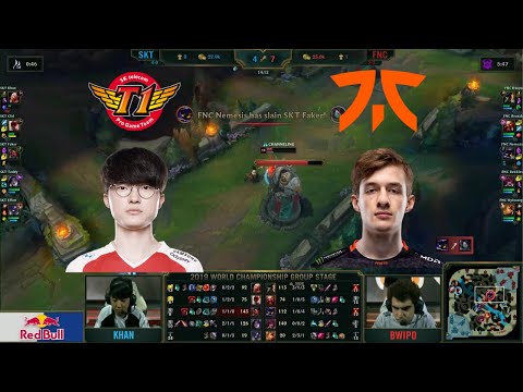 FNC Nemesis Solo Kills FAKER - 2019 World Championships