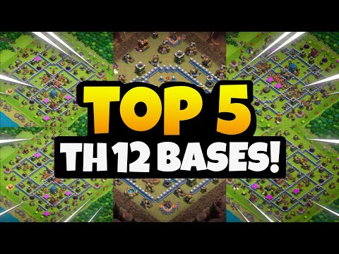 NEW BEST TH12 Base Layouts for 2025! + Links