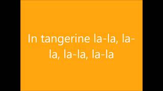 Caviar - Tangerine Speedo Lyrics