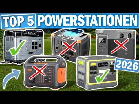 TRAGBARE POWERSTATIONEN: Die 5 Besten Modelle 2026!