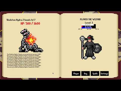 [Python/Pygame] Lopode Crawler - Wizard gameplay - ( alpha version )