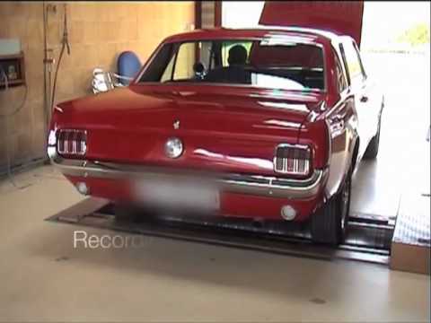 Mustang 66 289ci V8 HiPo Dyno