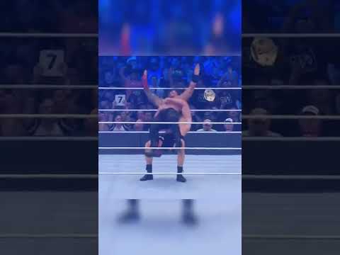 Brock Lesnar suplex city Roman Reigns WrestleMania #shorts