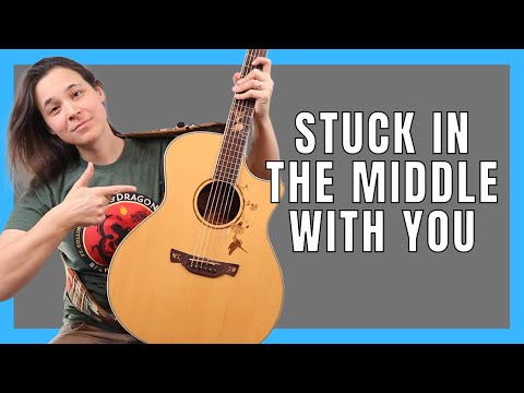 Want FUN PERCUSSIVE STRUMMING? Try THIS Stealers Wheel Song!