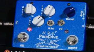 Video thumbnail for Homebrew Electronics Paradrive Overdrive Boost by ProGuitarShopDemos
