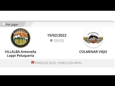 Preinfantil fem VILLALBA ANTONELLA LOPPI PELUQUERÍA - COLMENAR VIEJO