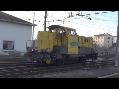 LOCOMOTORE D.  DA MANOVRA : NOVARA. 3 - 1 - 2015.