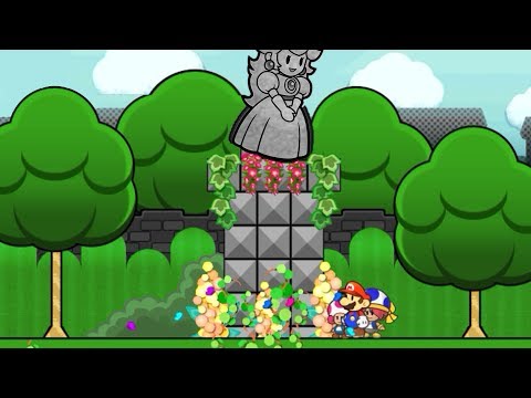 Epic Paper Mario Walkthrough Part 3: Toad Town & End of the Demo!