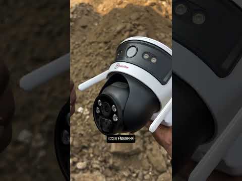 Trueview solar 4g linkage dual camera security surveillance camera #cctvengineer #cctveng #trueview