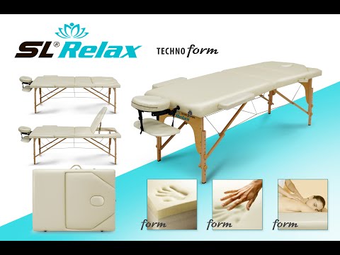 Миниатюра изображения товара Массажный стол SL Relax Techno Form / MT-TF-BEIGE (бежевый)