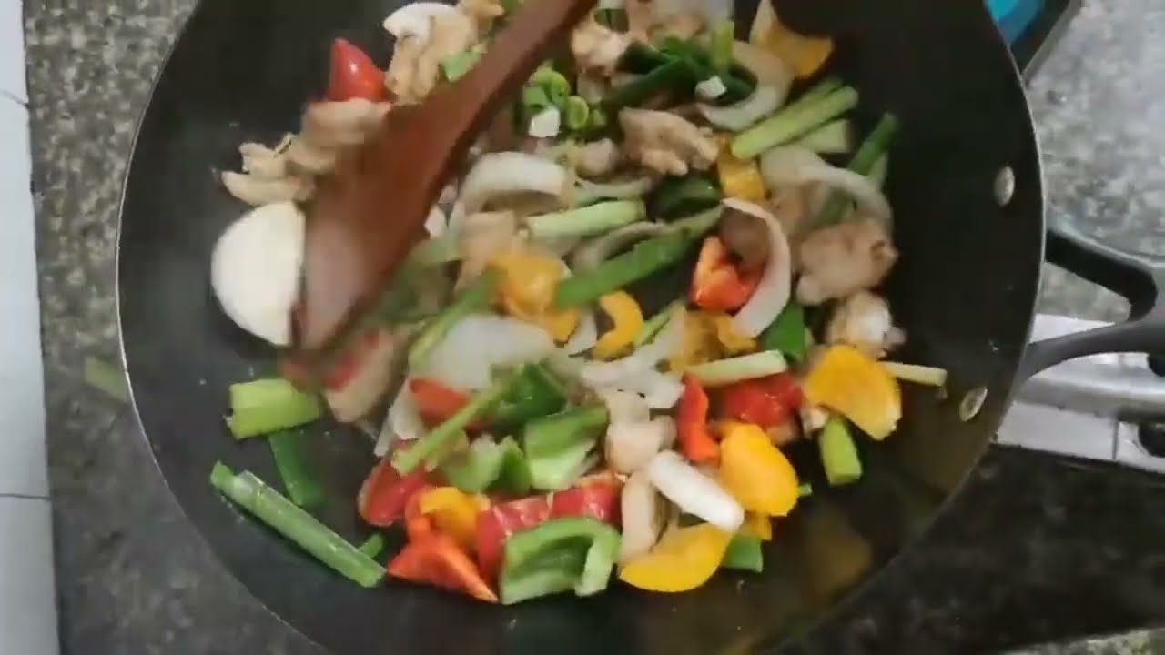 A relaxing day with cooking, a wonderful moment