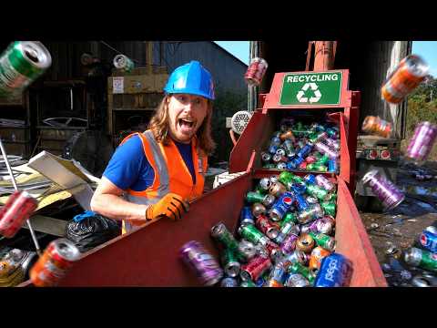 Handyman Hal, I Got a Job for You! ♻️ Recycling Aluminum Cans & Recycling Trucks! - Kingdom Kids Zone, Sing With Me - Handyman Hal - Music for Kids