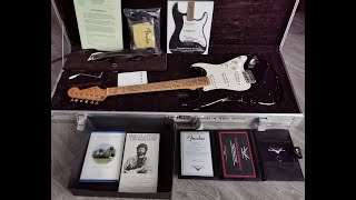Video thumbnail for In Detail: Fender Eric Clapton Blackie Tribute Stratocaster Masterbuilt by Todd Krause Upclose by RJV Guitars