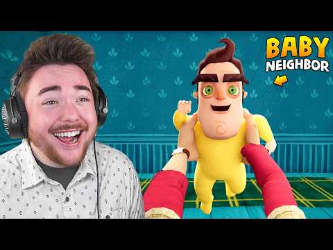BABY NEIGHBOR MOD... (its ridiculous) | Hello Neighbor Gameplay (Mods)