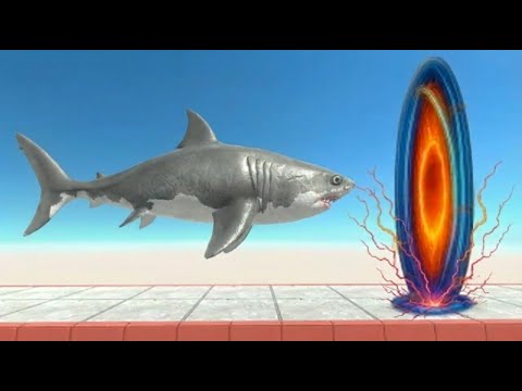 Avoid Giant Spike and Fist to Enter Evolution Gate - Animal Revolt Battle Simulator