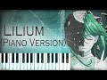 Elfen Lied - Lilium (Piano Version) エルフェンリート ...