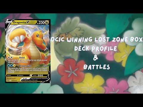 International Champion! | OCIC Winning Lost Zone Box PTCGO Deck Profile & Battles | SSH-CRZ