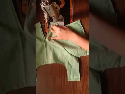 Boat neck blouse Hook patti in front part#sewingtips#fashion