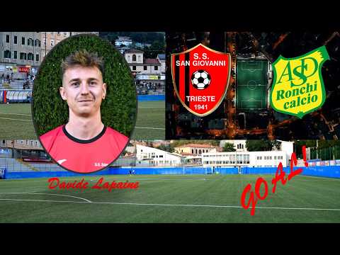 San Giovanni - Ronchi Calcio (2-3, Prima Categoria Girone C), gol Lapaine