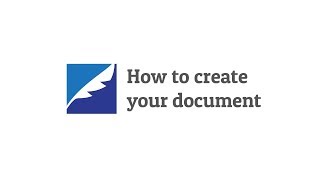 How to create your document