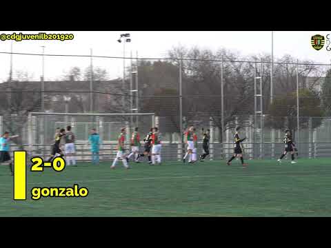 J17. Ciudad de Getafe juvenil B 2 - CD Fortuna 1 2-0 Gonzalo