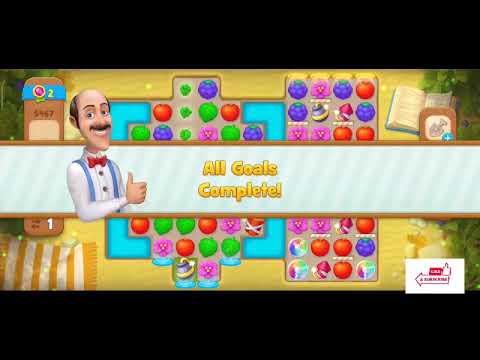 gardenscapes walkthrough  level  5467 to 5468