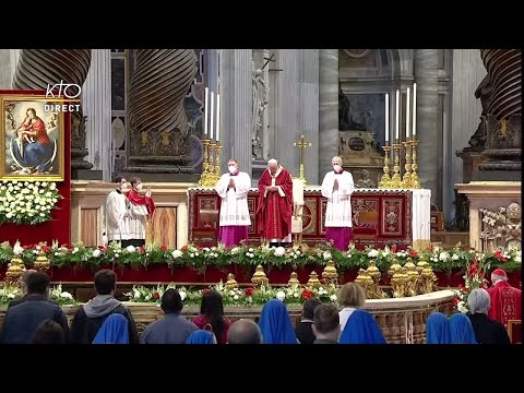 Messe de la Pentecôte par le Pape à Rome