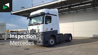 Mercedes-Benz Actros L 1845 4X2 BigSpace Retarder 2xTanks Standklima truck tractor | Image 4 - Autoline