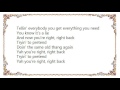 Jonny Lang - Right Back Lyrics