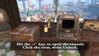 Fallout 4 Unlock all Doors, Safes, Terminals [Command]