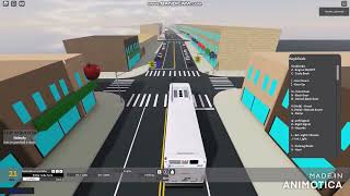 MTA Q58 Bus Simulator when computer voice announce to our next stop any time