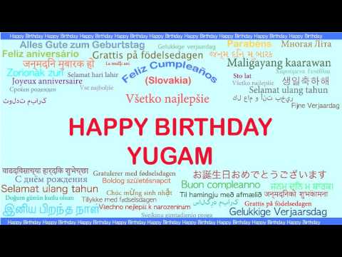 Yugam   Languages Idiomas - Happy Birthday