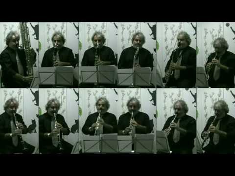 Antonio Russo Esegue:  G. Verdi - La Forza del Destino - Sinfonia - per Coro di Clarinetti