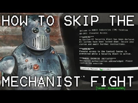 Fallout 4 Automatron How to Skip The Mechanist Fight