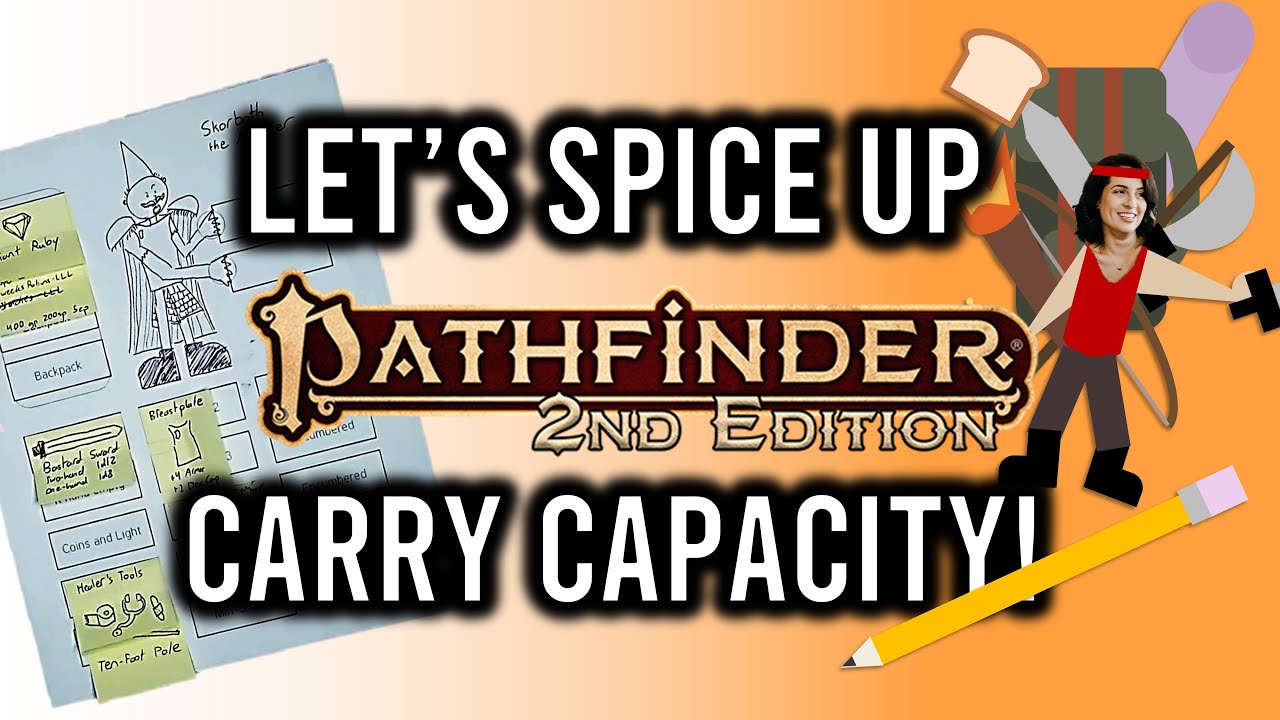 Pathfinder 2e Inventory Tracking Sheets in 7 Minutes or Less