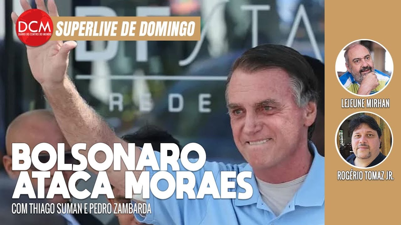 Bolsonaro ataca Moraes ao deixar hospital; polícia evitou atentado em show de Lady Gaga